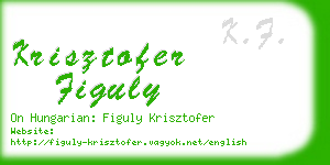 krisztofer figuly business card